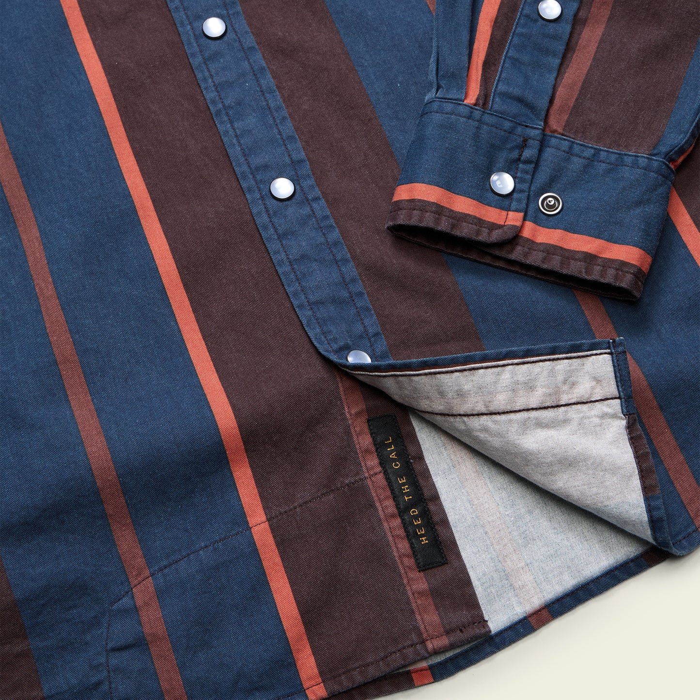 High Rider Shirt - Driver Stripe : Marooned - View 5