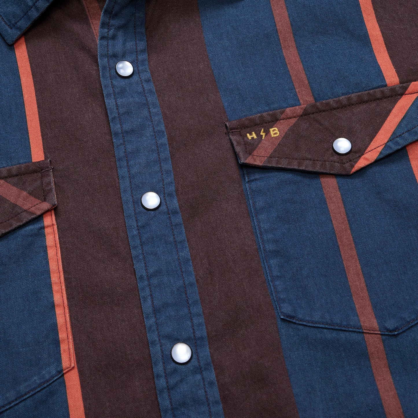 High Rider Shirt - Driver Stripe : Marooned - View 6