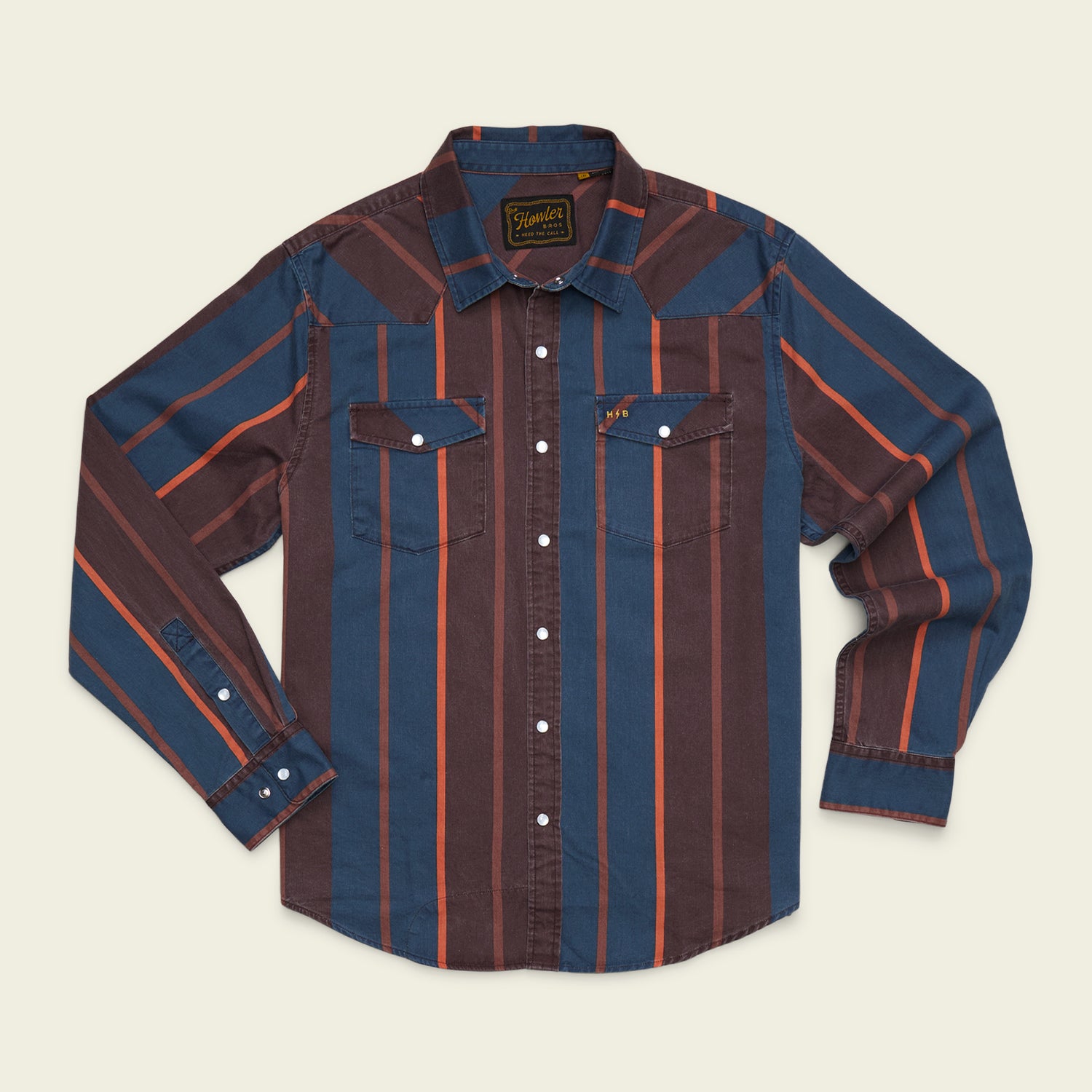 High Rider Shirt - Driver Stripe : Marooned - View 1