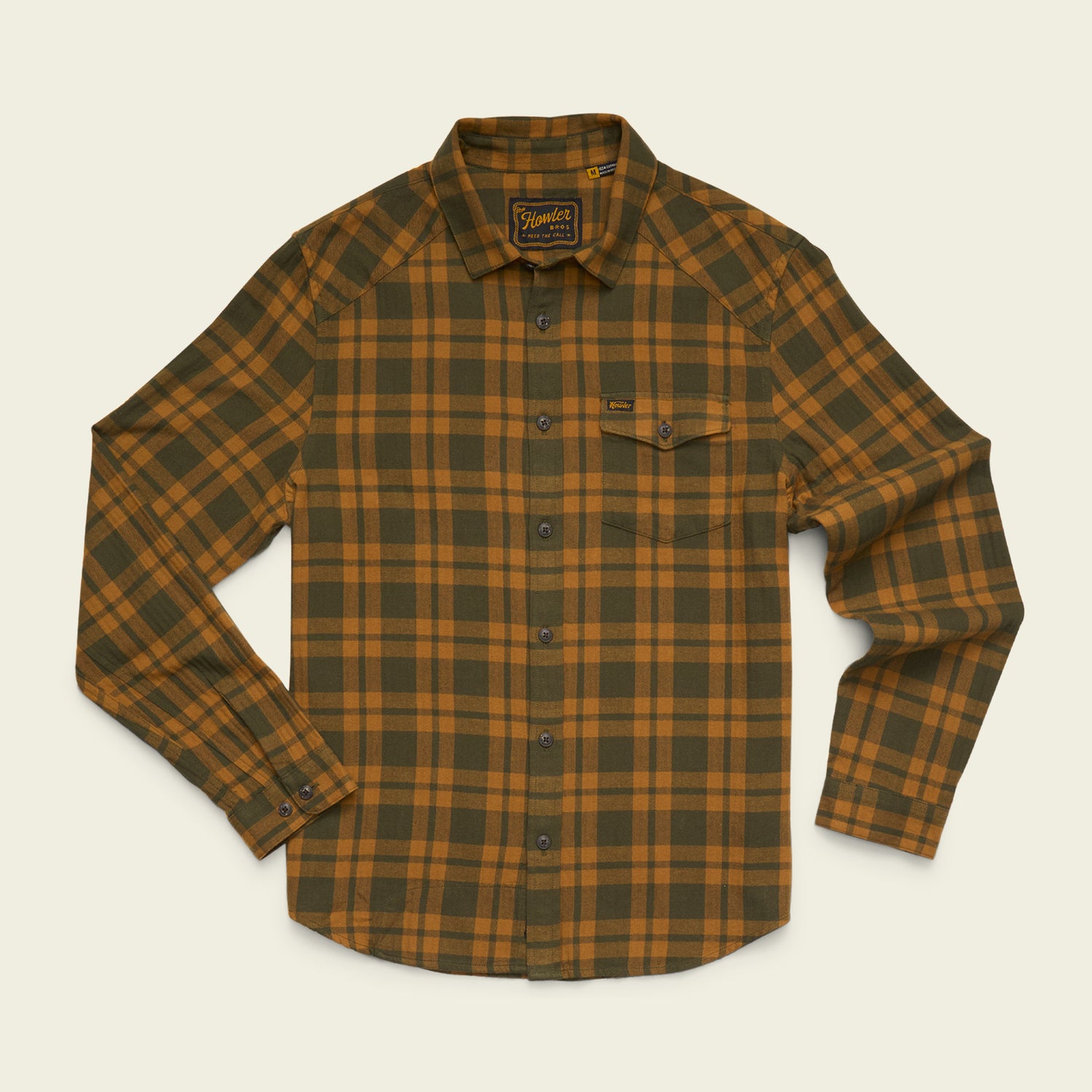La Grange Lightweight Flannel - Cohen Plaid : Forest - View 1