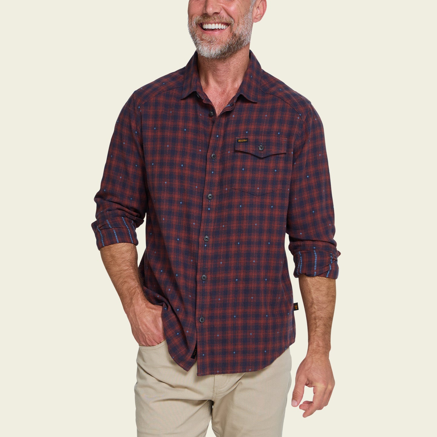 La Grange Lightweight Flannel - Franklin Plaid : Brick House - View 4