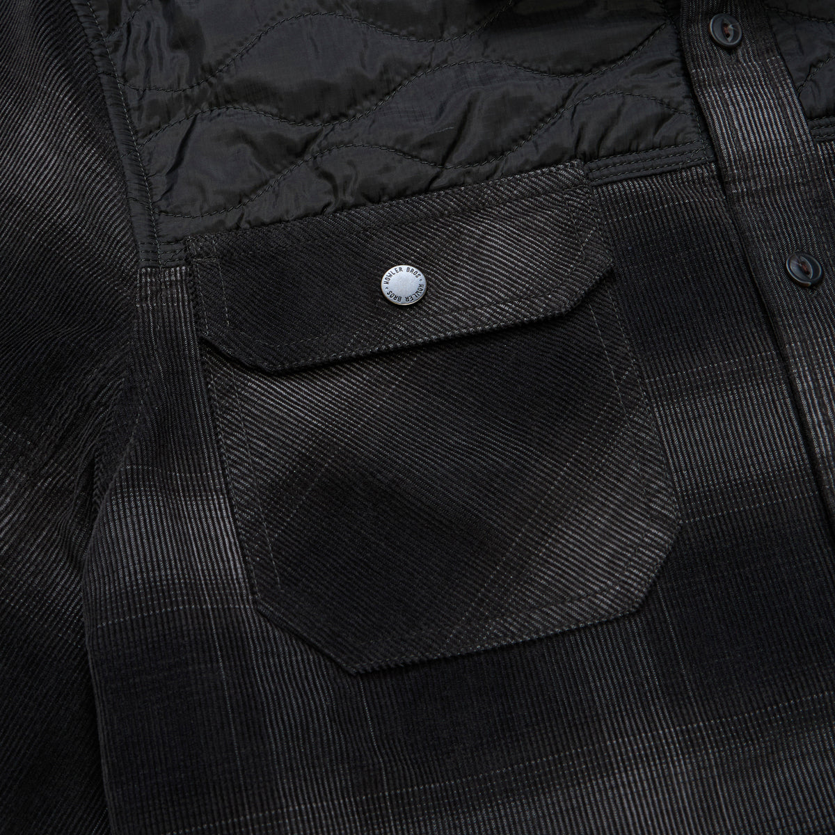 Quintana Quilted Shirt - Emmett Plaid : Nightshade - View 10