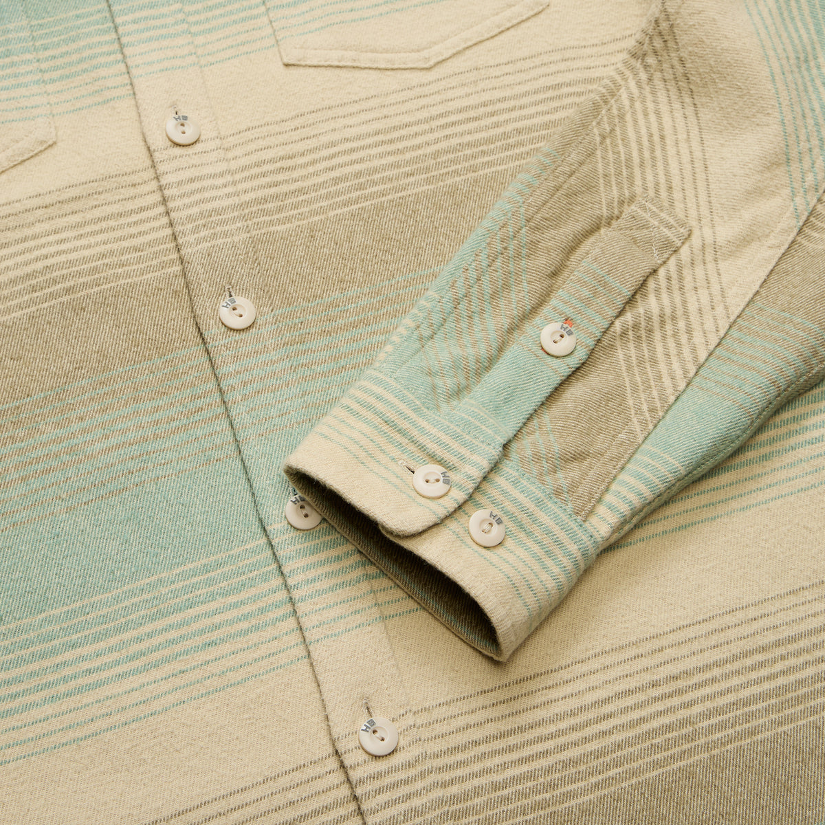 Rodanthe Blanket Flannel - New Horizon : Frosty Forest - View 7