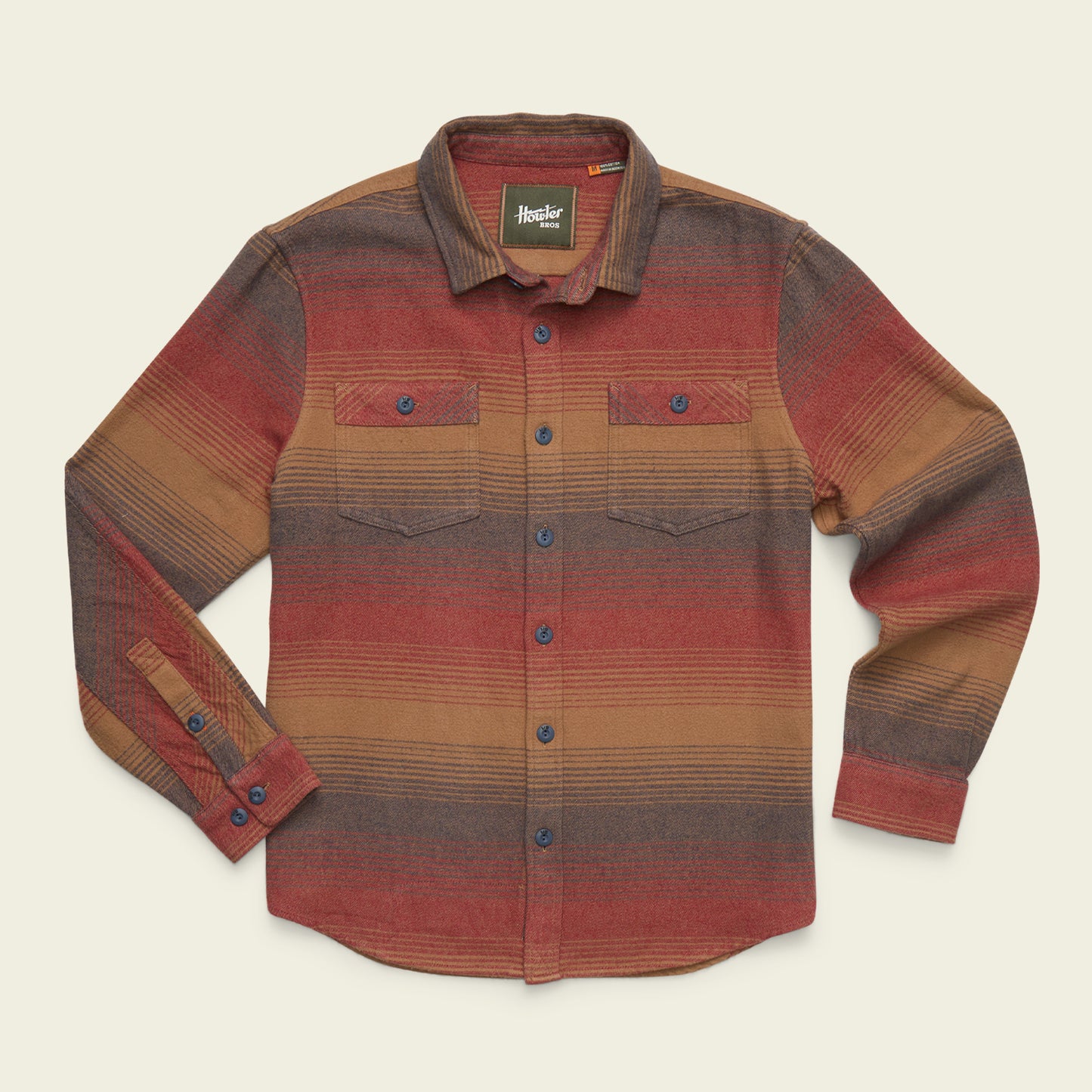 Rodanthe Blanket Flannel - New Horizon : Sunset - View 1