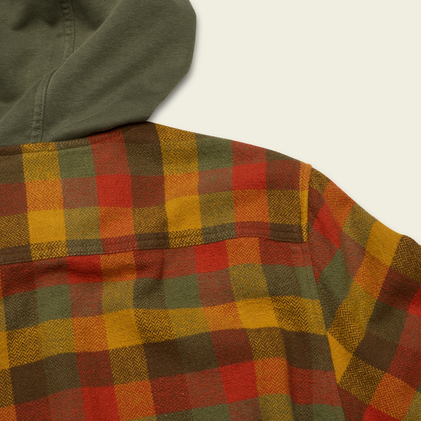 Salvo Hooded Blanket Flannel - Grice Plaid : Hayride - View 7