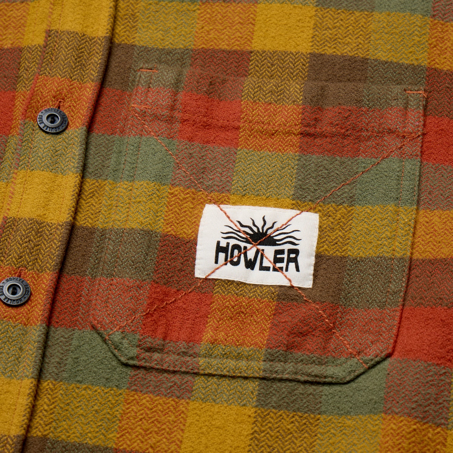 Salvo Hooded Blanket Flannel - Grice Plaid : Hayride - View 5