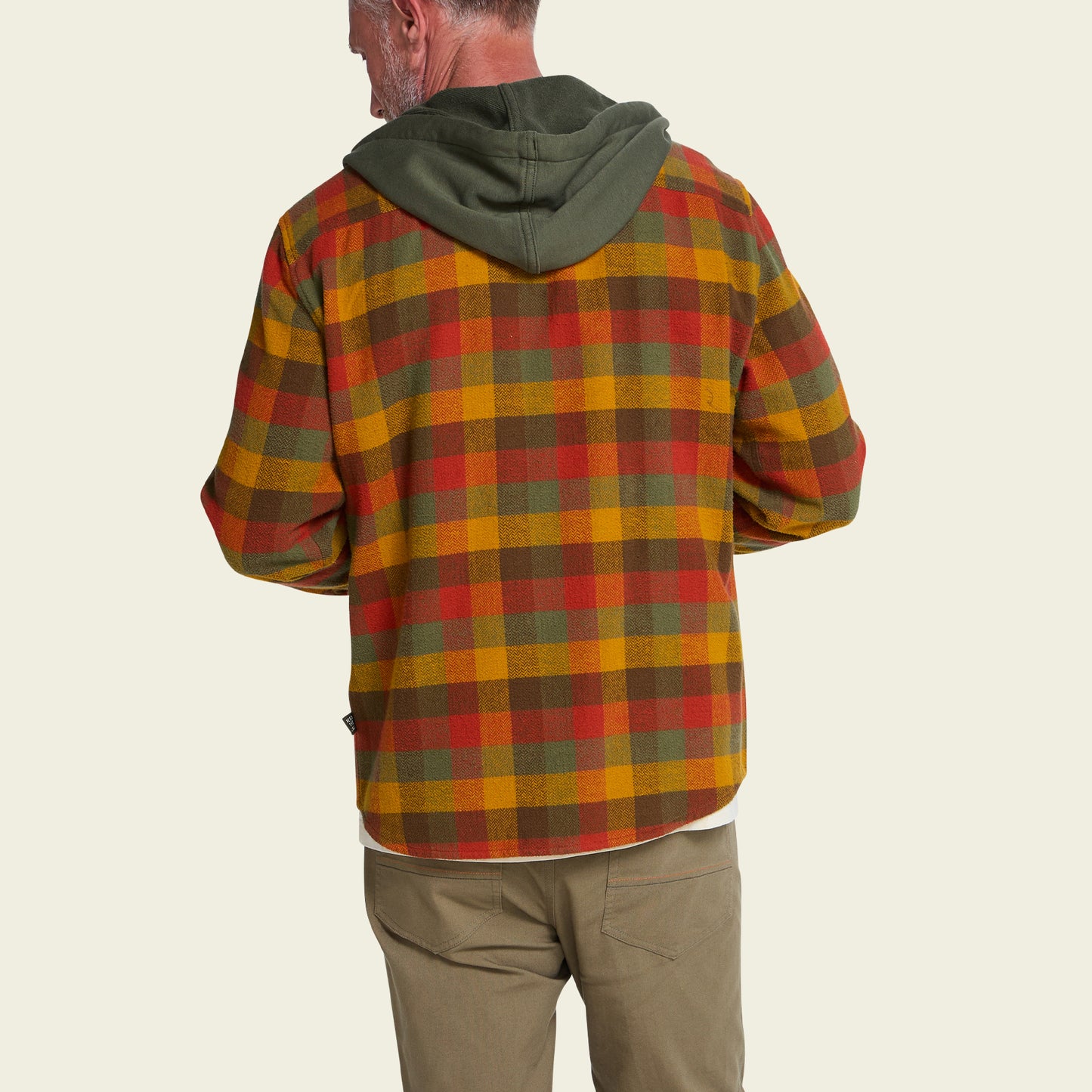 Salvo Hooded Blanket Flannel - Grice Plaid : Hayride - View 6