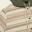 Salvo Hooded Blanket Flannel - Pathway Stripe : Dawn