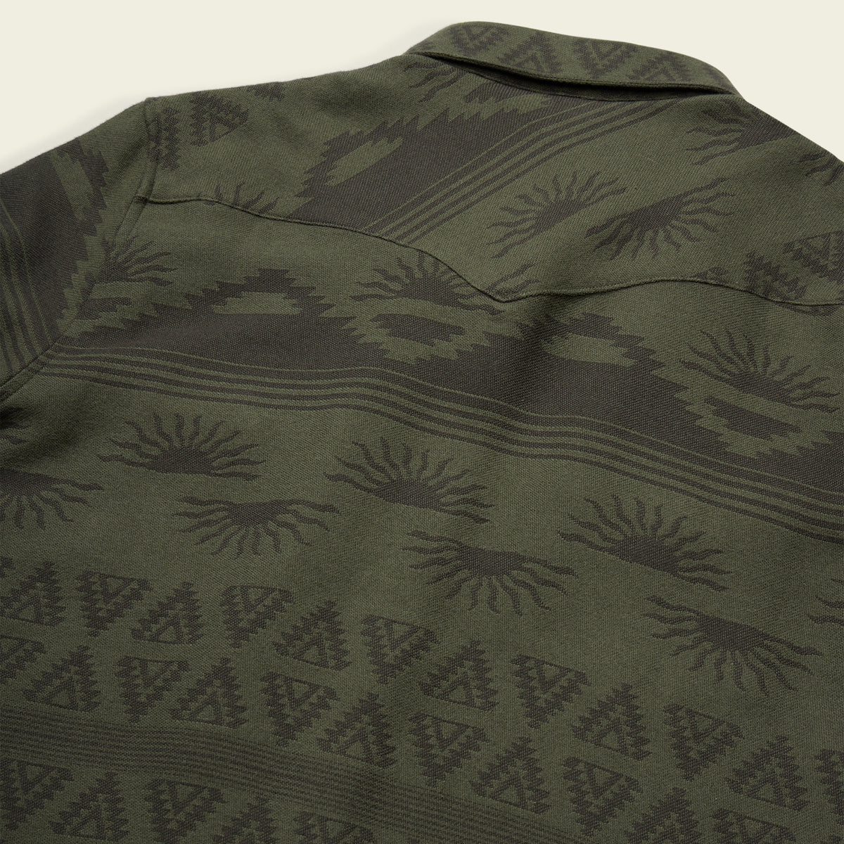 Sheridan Flannel - Desert Cipher : Olive - View 8