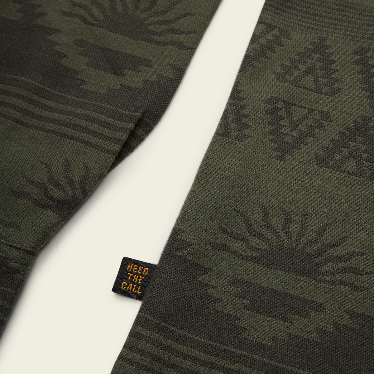 Sheridan Flannel - Desert Cipher : Olive - View 7