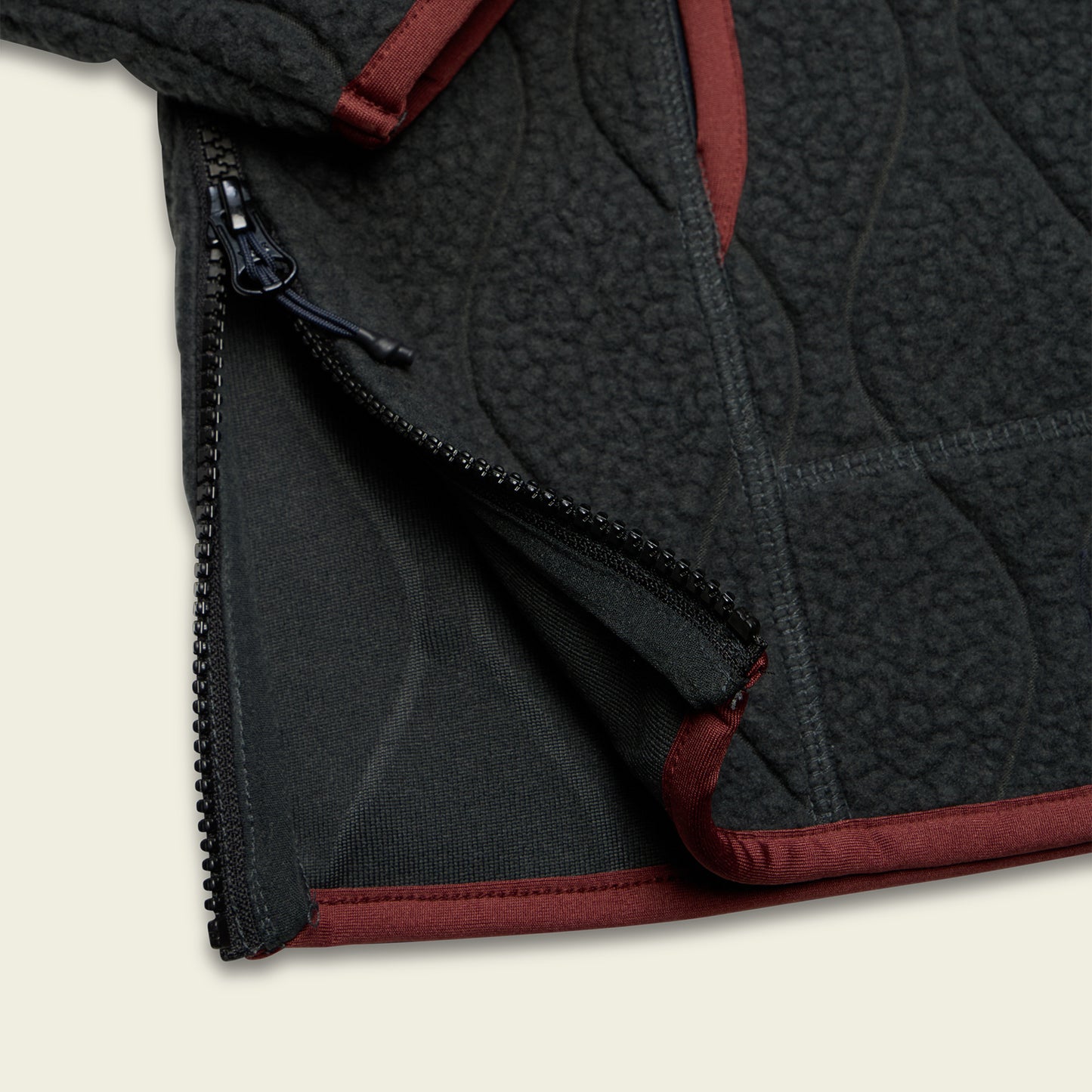 Chisos Hooded Pullover - Capillary Waves : Antique Black - View 8