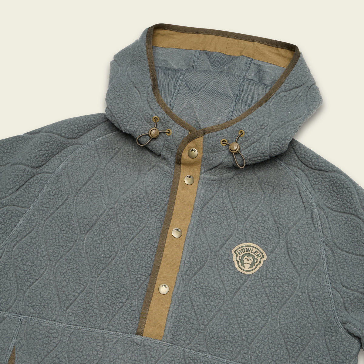 Chisos Hooded Pullover - Capillary Waves : Stormy Sea - View 3