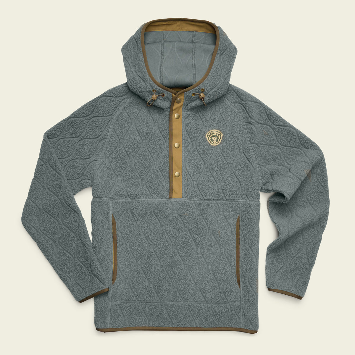 Chisos Hooded Pullover - Capillary Waves : Stormy Sea - View 1