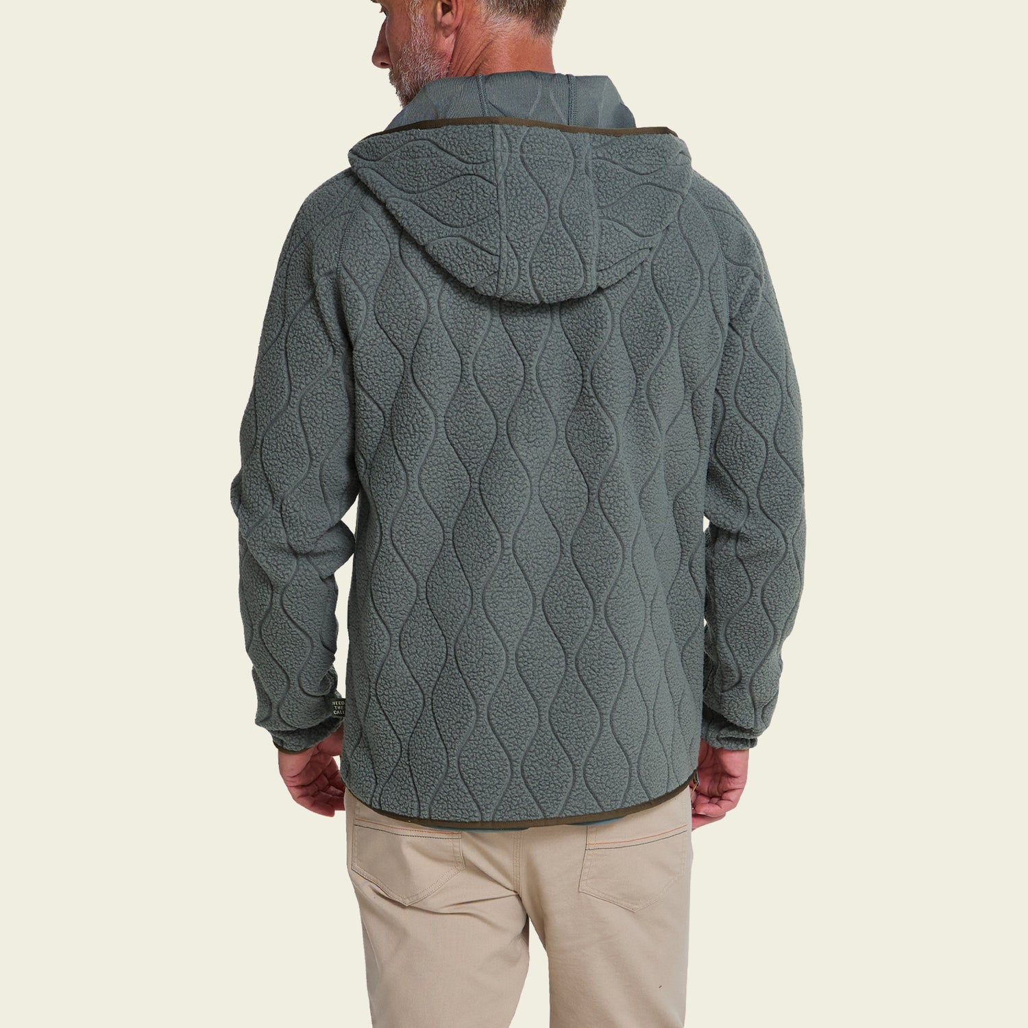 Chisos Hooded Pullover - Capillary Waves : Stormy Sea - View 6