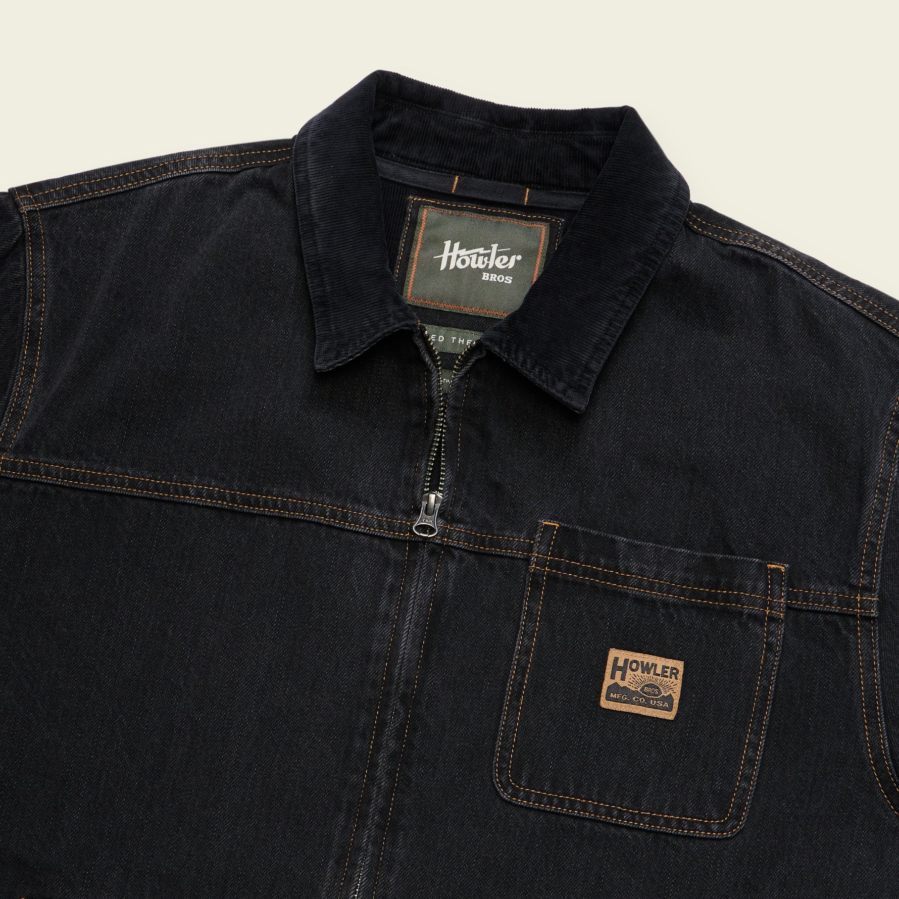 Conveyor Coat - Blacktop Denim – HOWLER BROTHERS