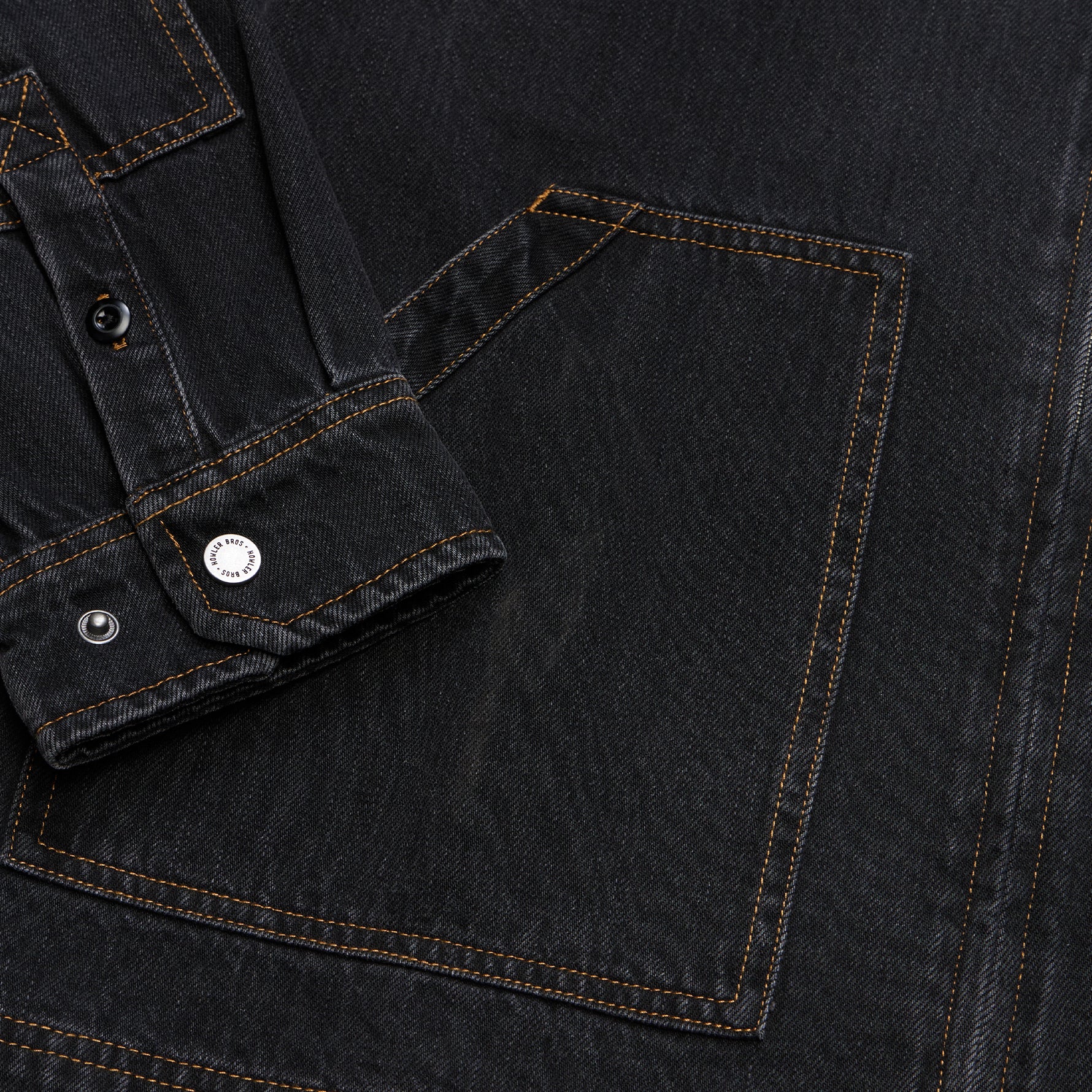 Conveyor Coat - Blacktop Denim – HOWLER BROTHERS