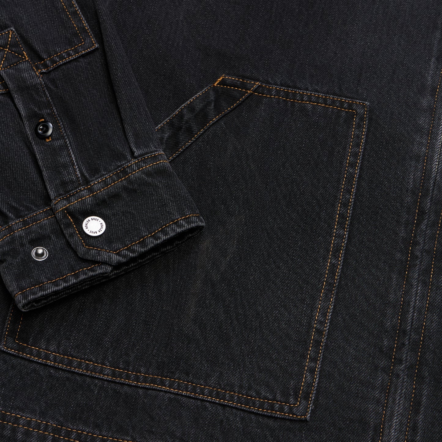 Conveyor Coat - Blacktop Denim - View 5