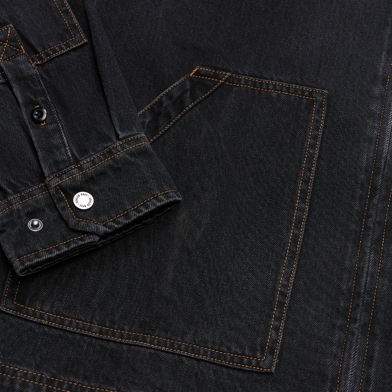 Conveyor Coat - Blacktop Denim - View 5