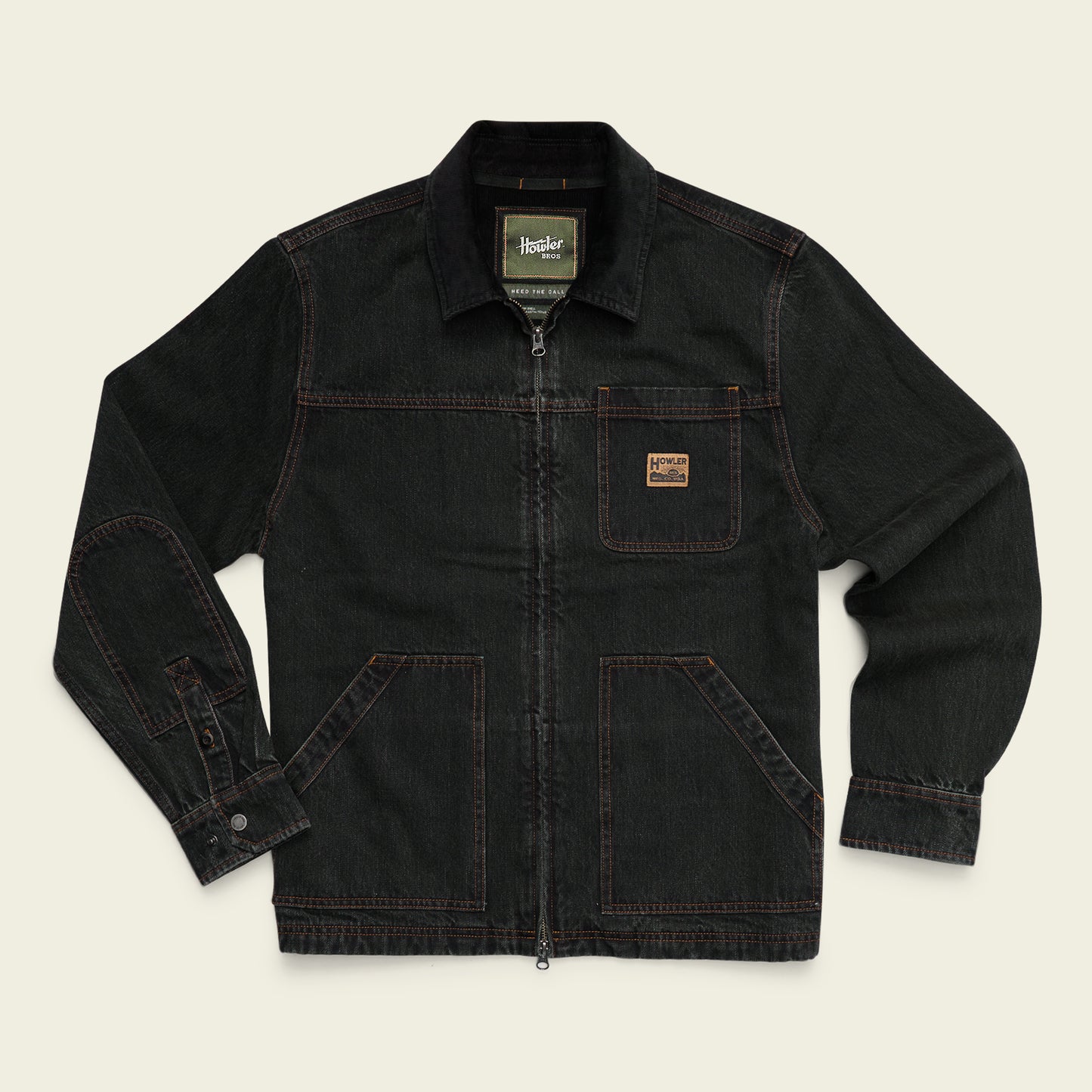 Conveyor Coat - Blacktop Denim - View 1