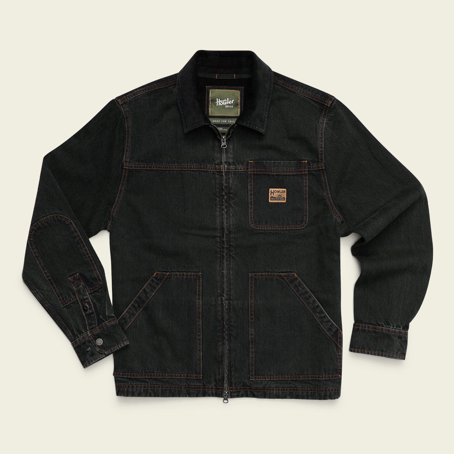 Conveyor Coat - Blacktop Denim - View 1