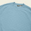 Eleos Fleece Crewneck - Grids : Iron Blue