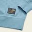 Eleos Fleece Crewneck - Grids : Iron Blue