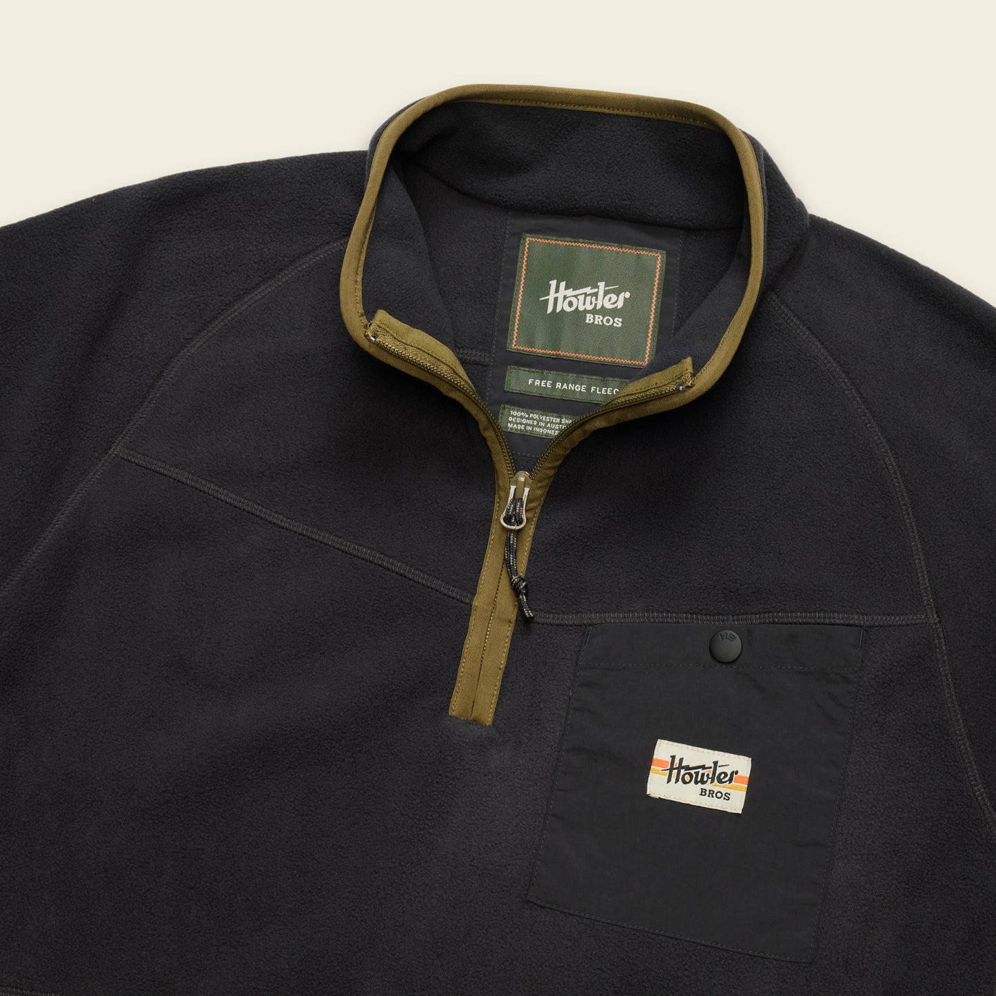 Free Range Fleece Pullover - Carbonite - View 3