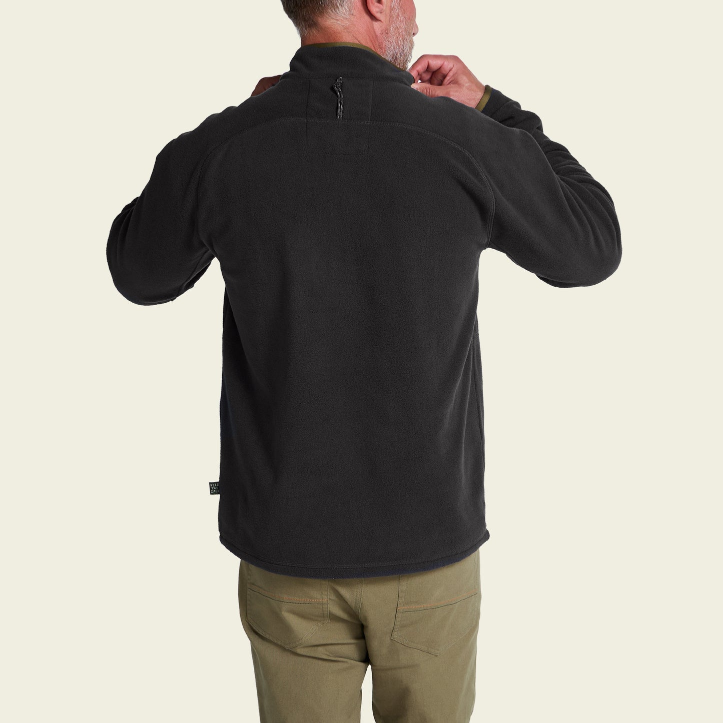 Free Range Fleece Pullover - Carbonite - View 6