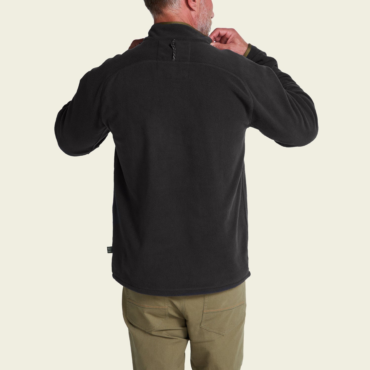 Free Range Fleece Pullover - Carbonite - View 6