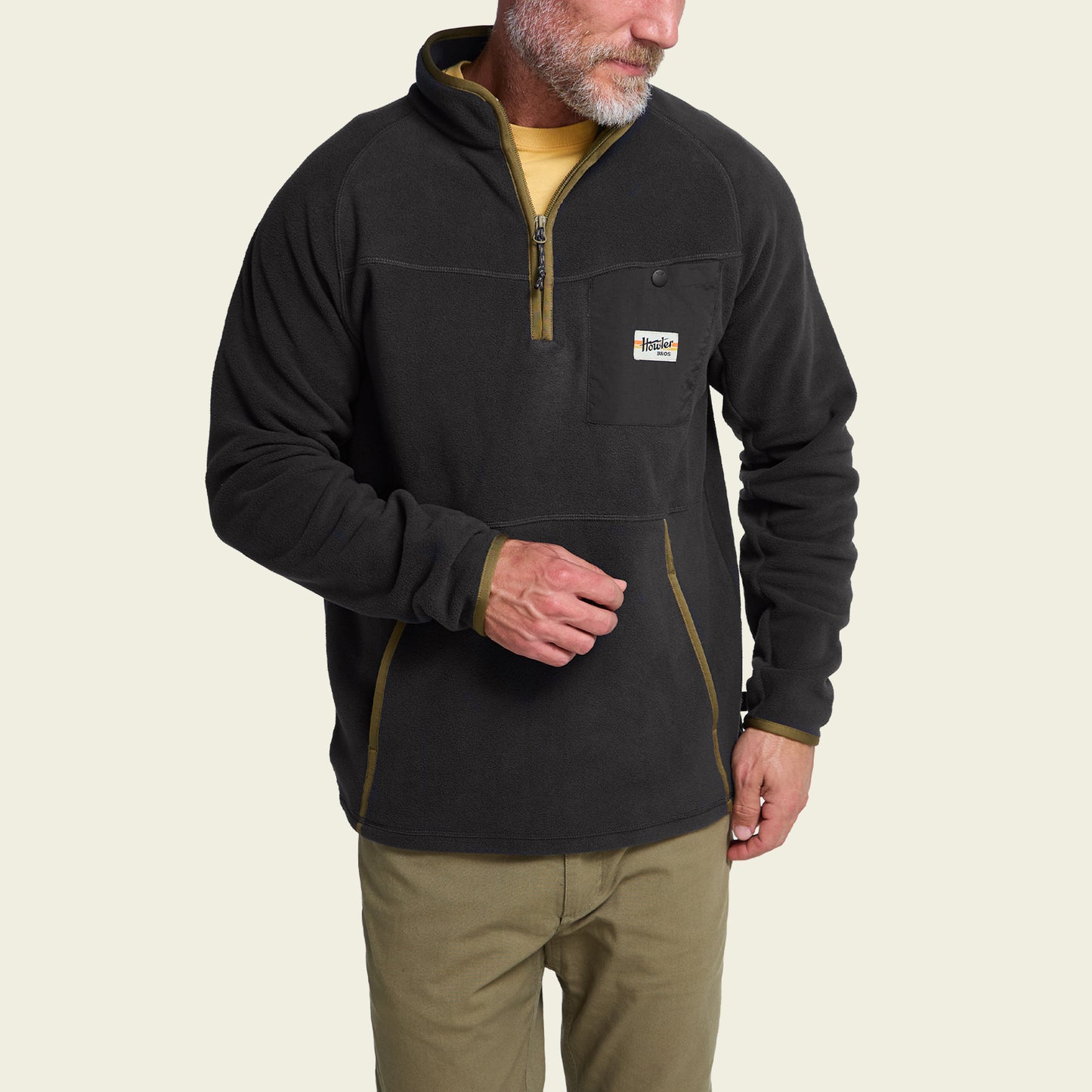 Free Range Fleece Pullover - Carbonite - View 4