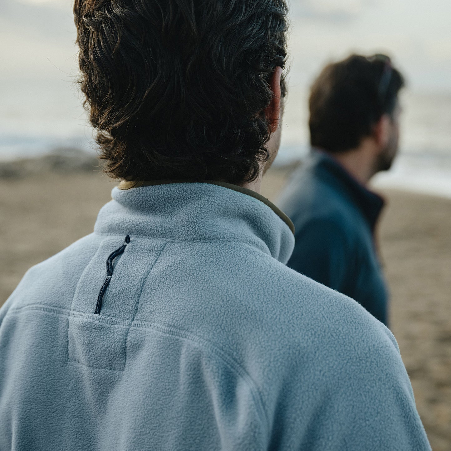 Free Range Fleece Pullover - Iron Blue - View 7