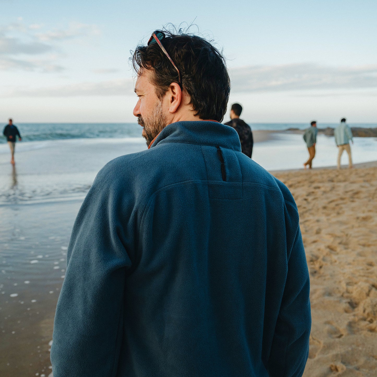 Free Range Fleece Pullover - Nightfall - View 2