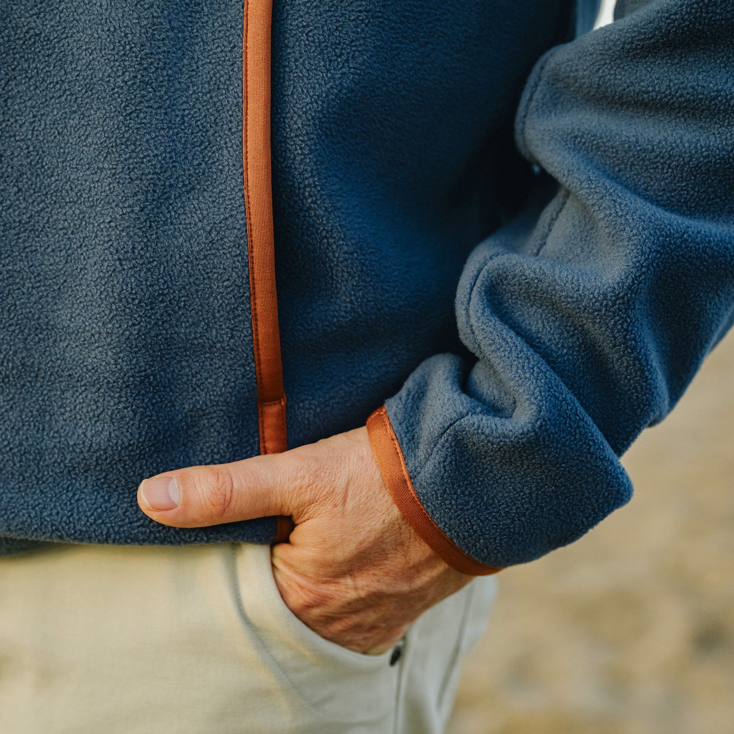 Free Range Fleece Pullover - Nightfall - View 7