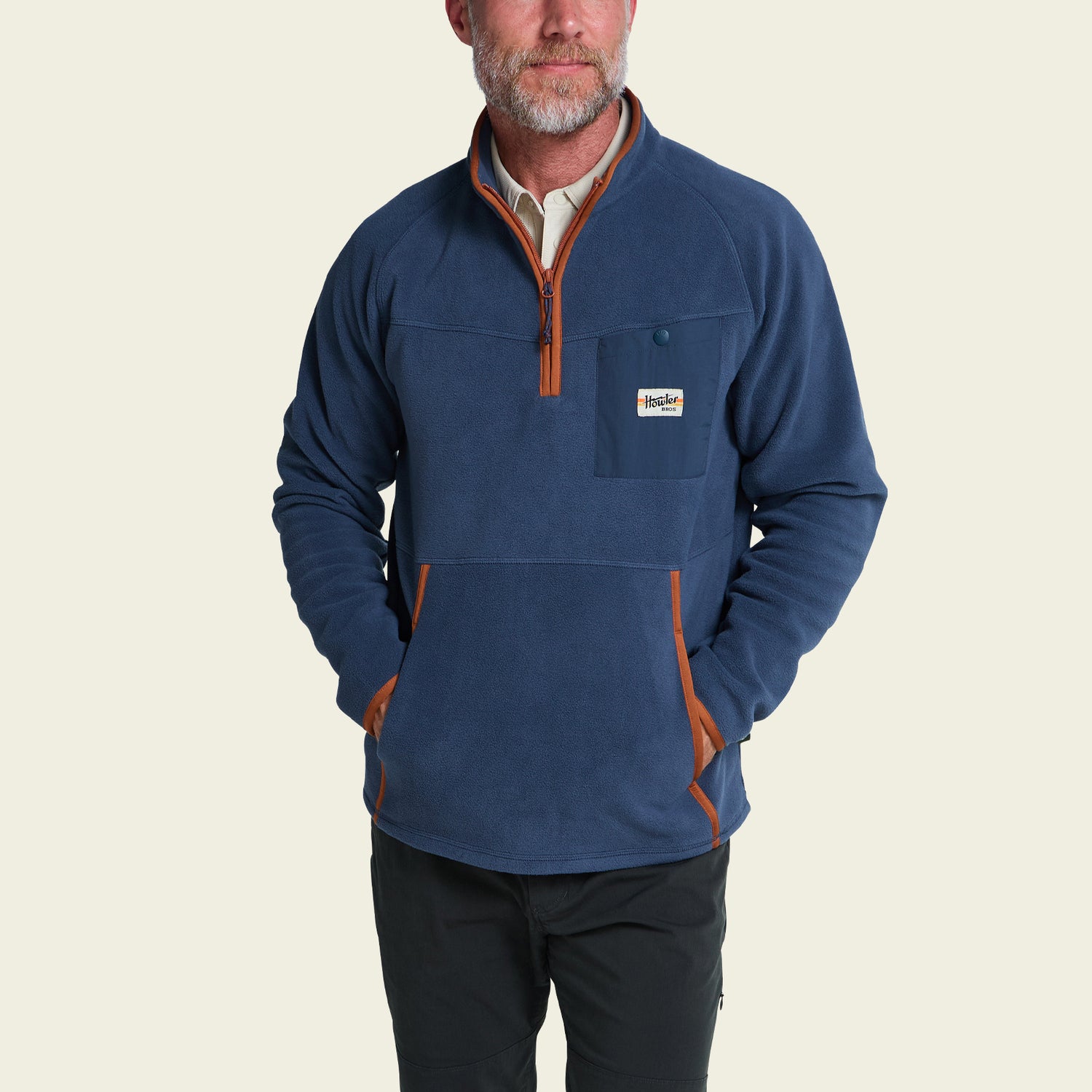 Free Range Fleece Pullover - Nightfall - View 4