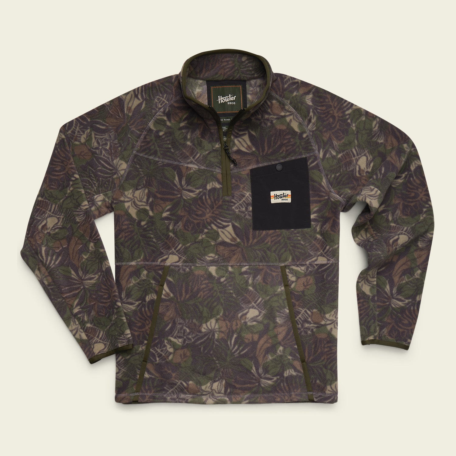 Free Range Fleece Pullover - Tropic Noir - View 1
