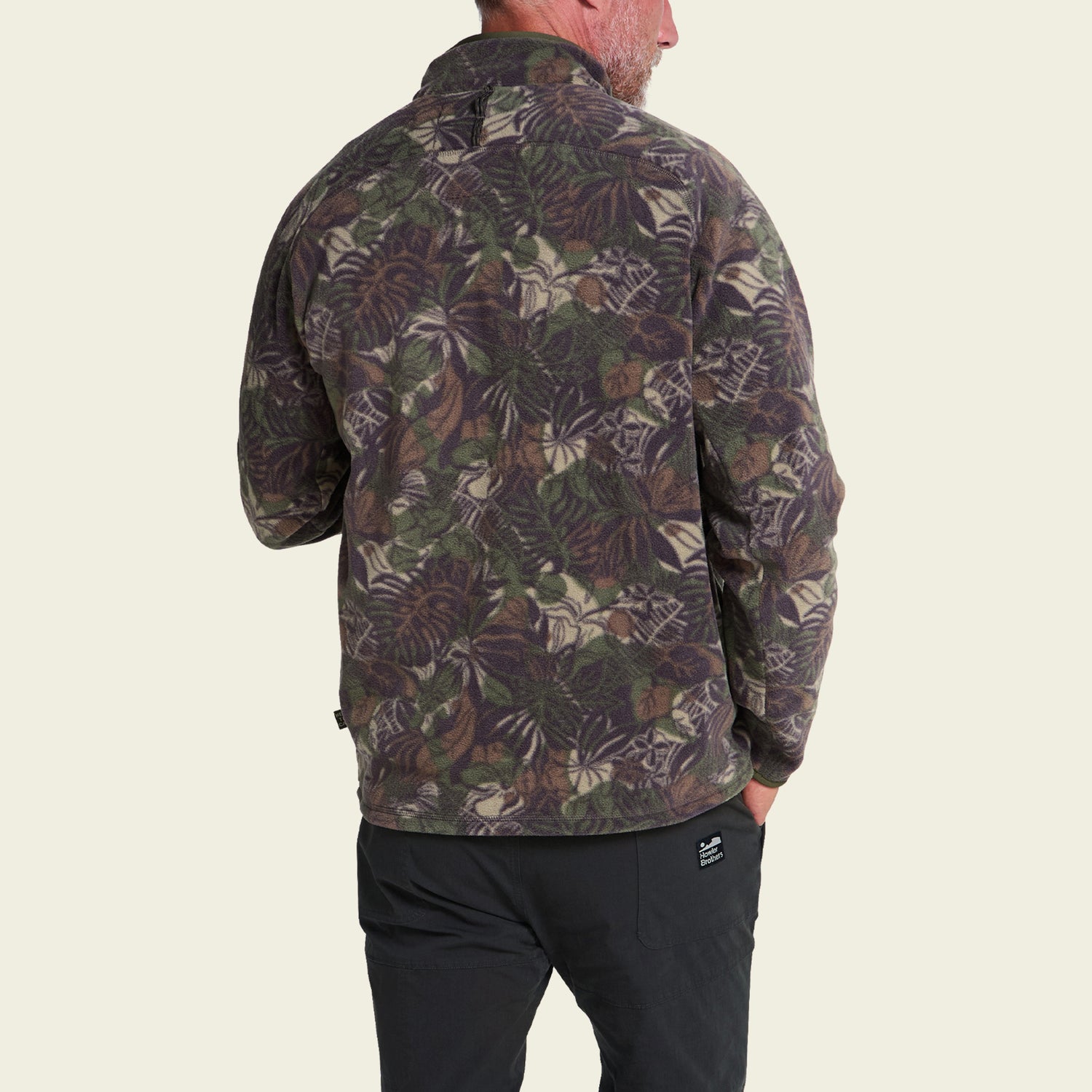 Free Range Fleece Pullover - Tropic Noir - View 6