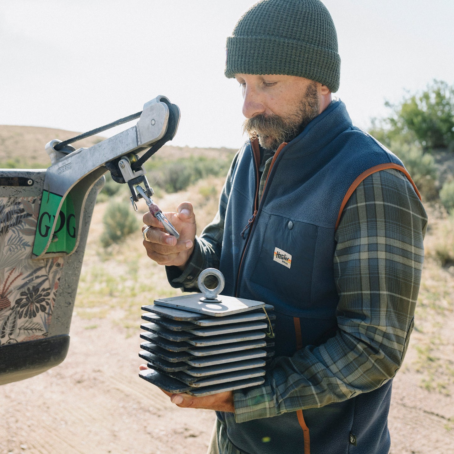 Free Range Fleece Vest - Nightfall - View 2