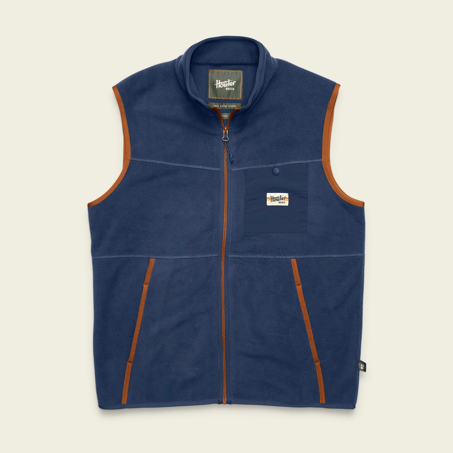 Free Range Fleece Vest - Nightfall - View 1