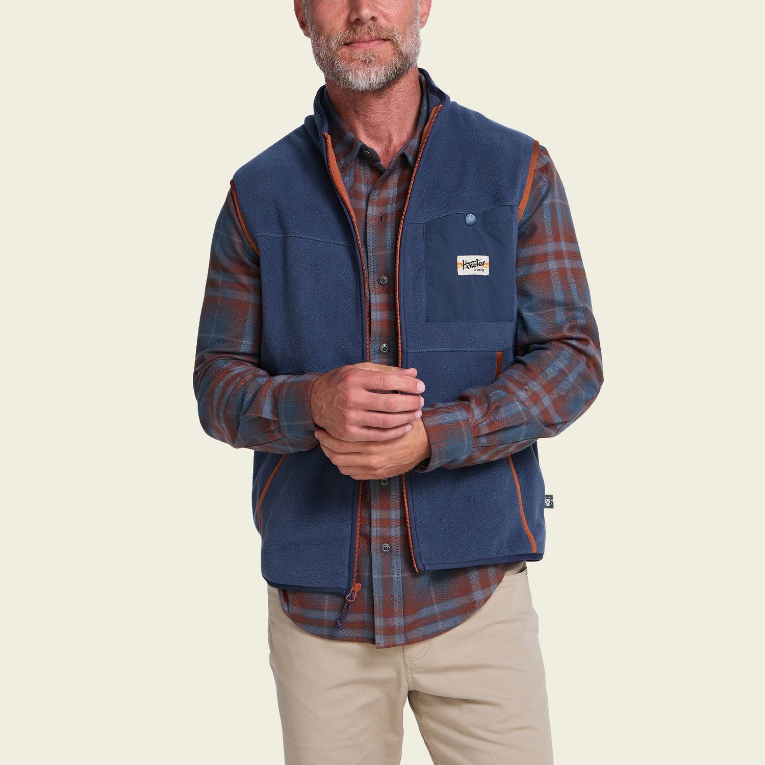 Free Range Fleece Vest - Nightfall - View 6