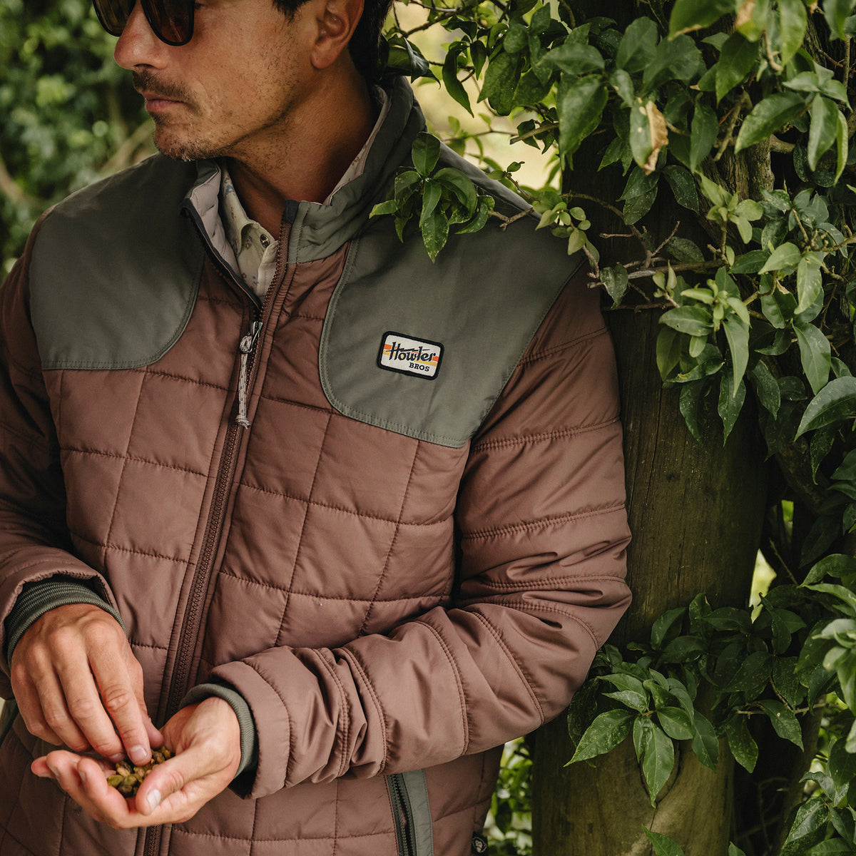 Merlin Jacket - Cafe / Faded Olive - View 2