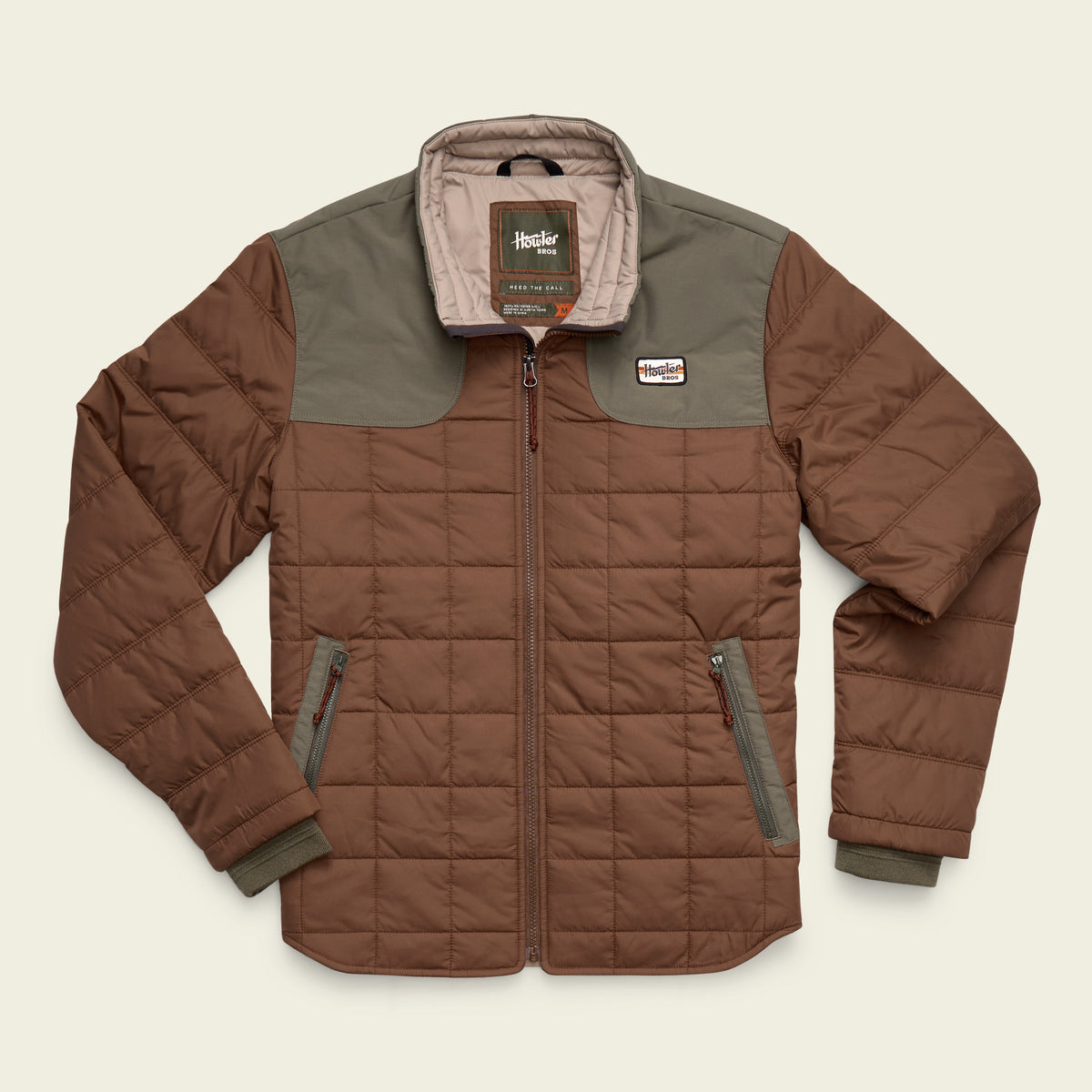 Merlin Jacket - Cafe / Faded Olive - View 1