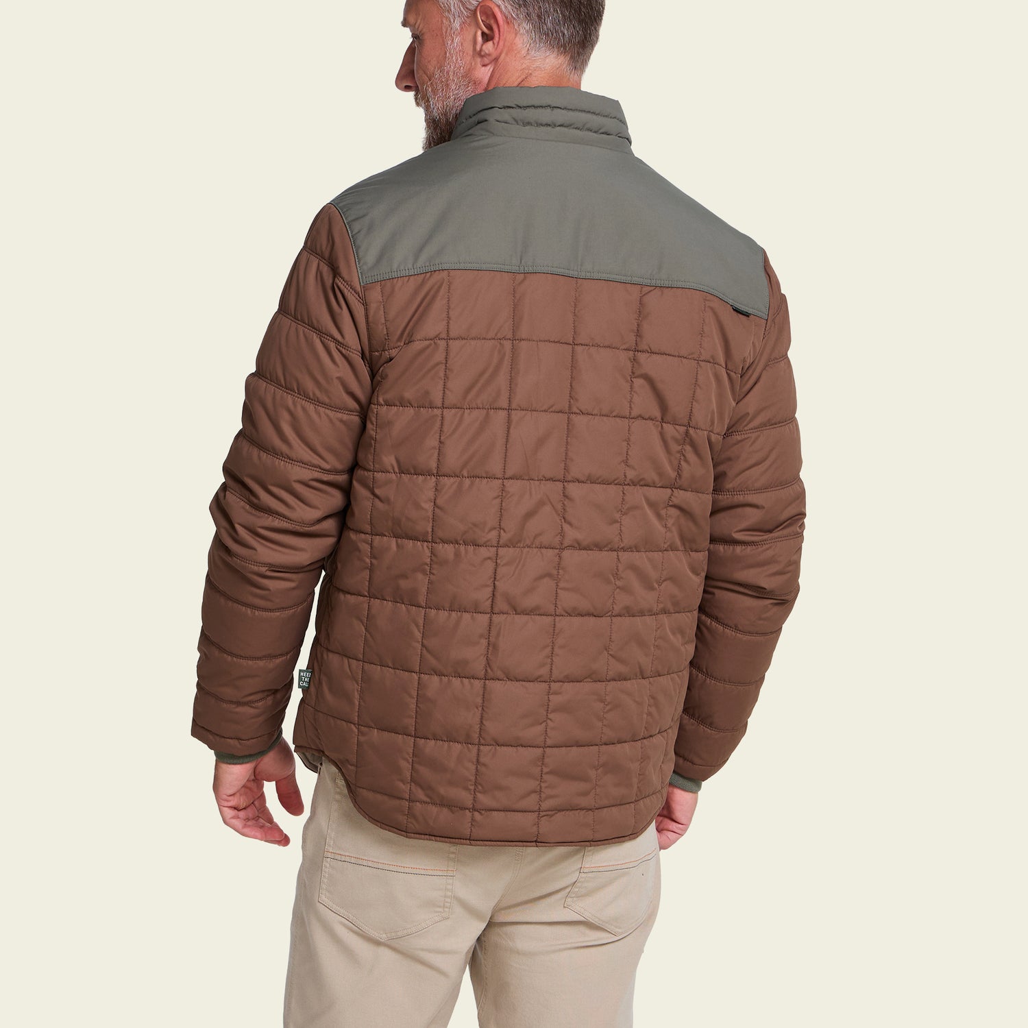 Merlin Jacket - Cafe / Faded Olive - View 5