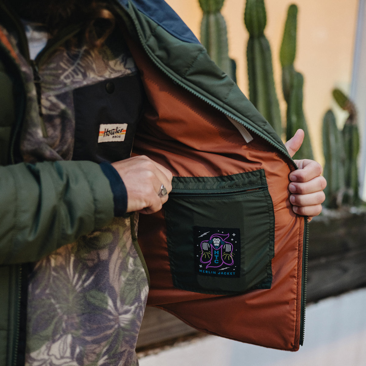 Merlin Jacket - Pineneedle / Midnight - View 5