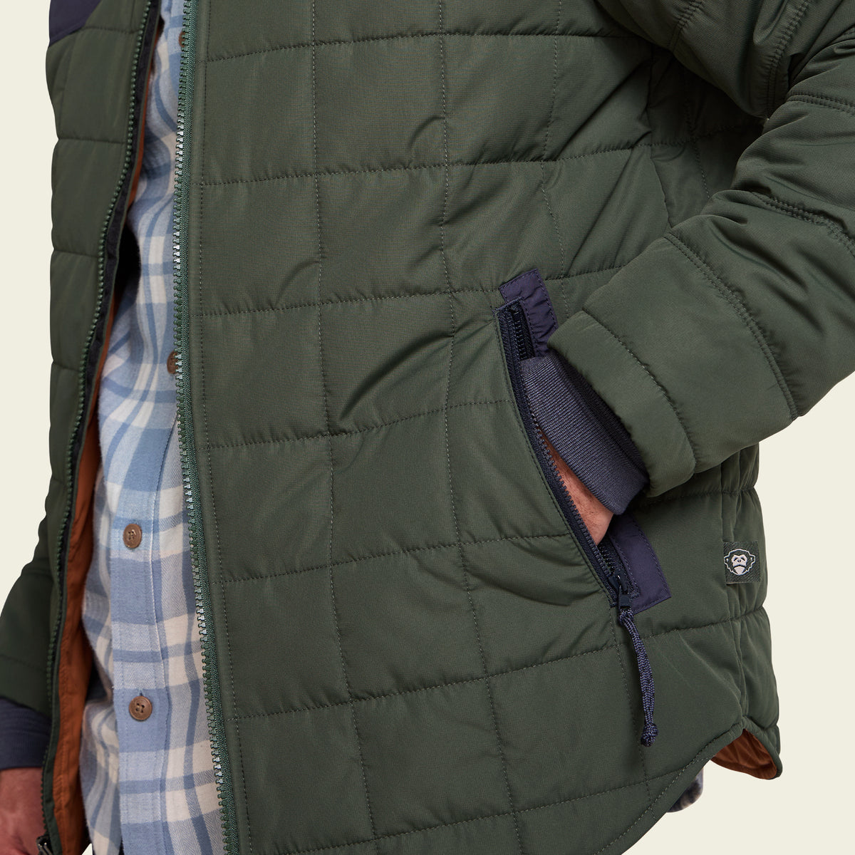 Merlin Jacket - Pineneedle / Midnight - View 4