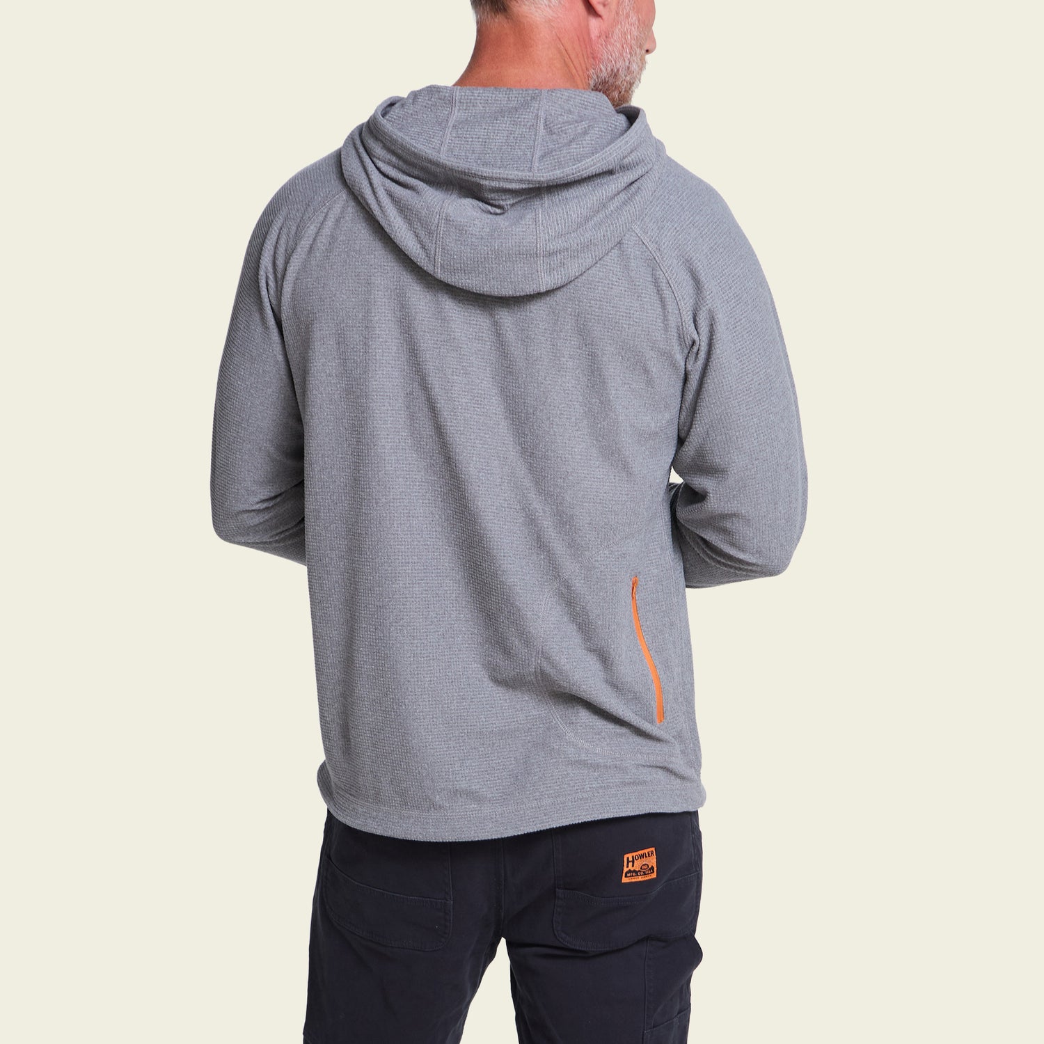 Palo Duro Fleece Hoodie - Deep Grey Heather - View 5