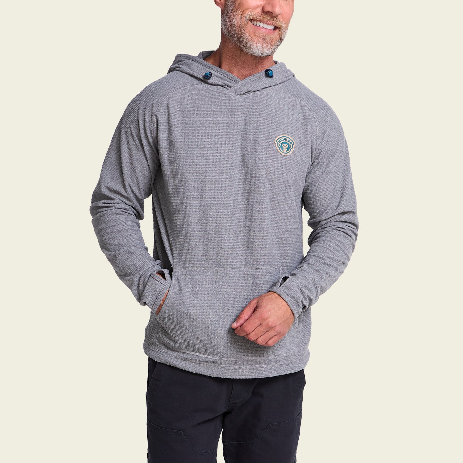 Palo Duro Fleece Hoodie - Deep Grey Heather - View 4