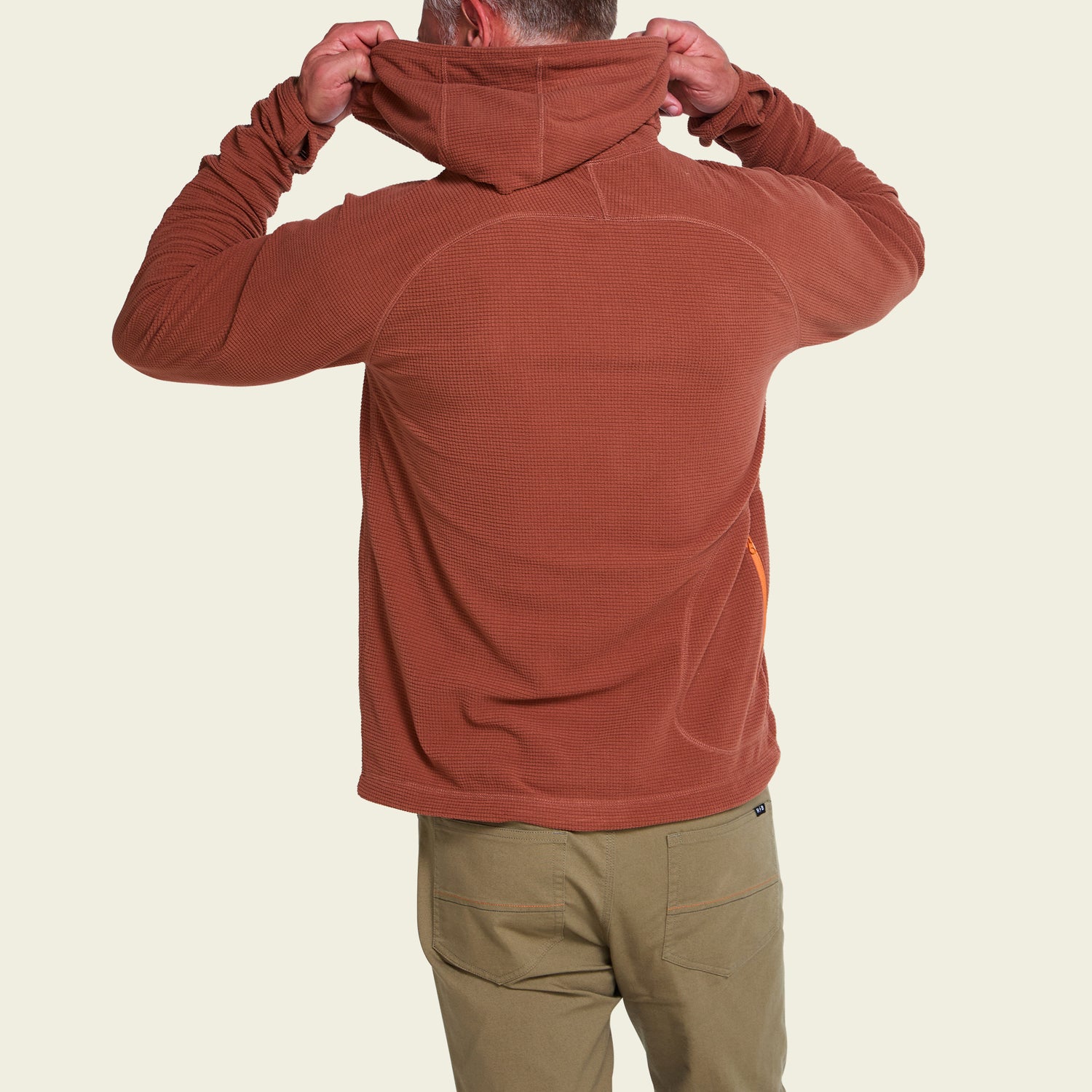 Palo Duro Fleece Hoodie - Mink Brown - View 5