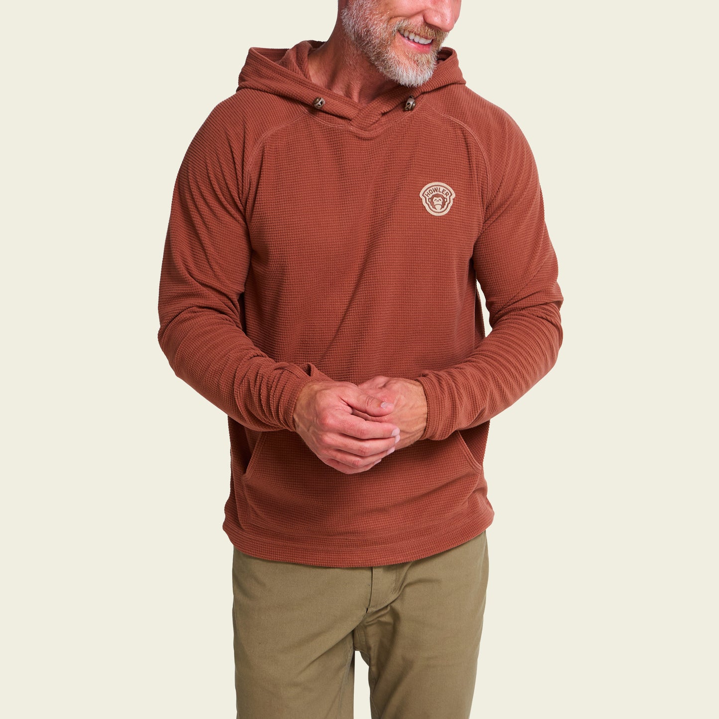 Palo Duro Fleece Hoodie - Mink Brown - View 4