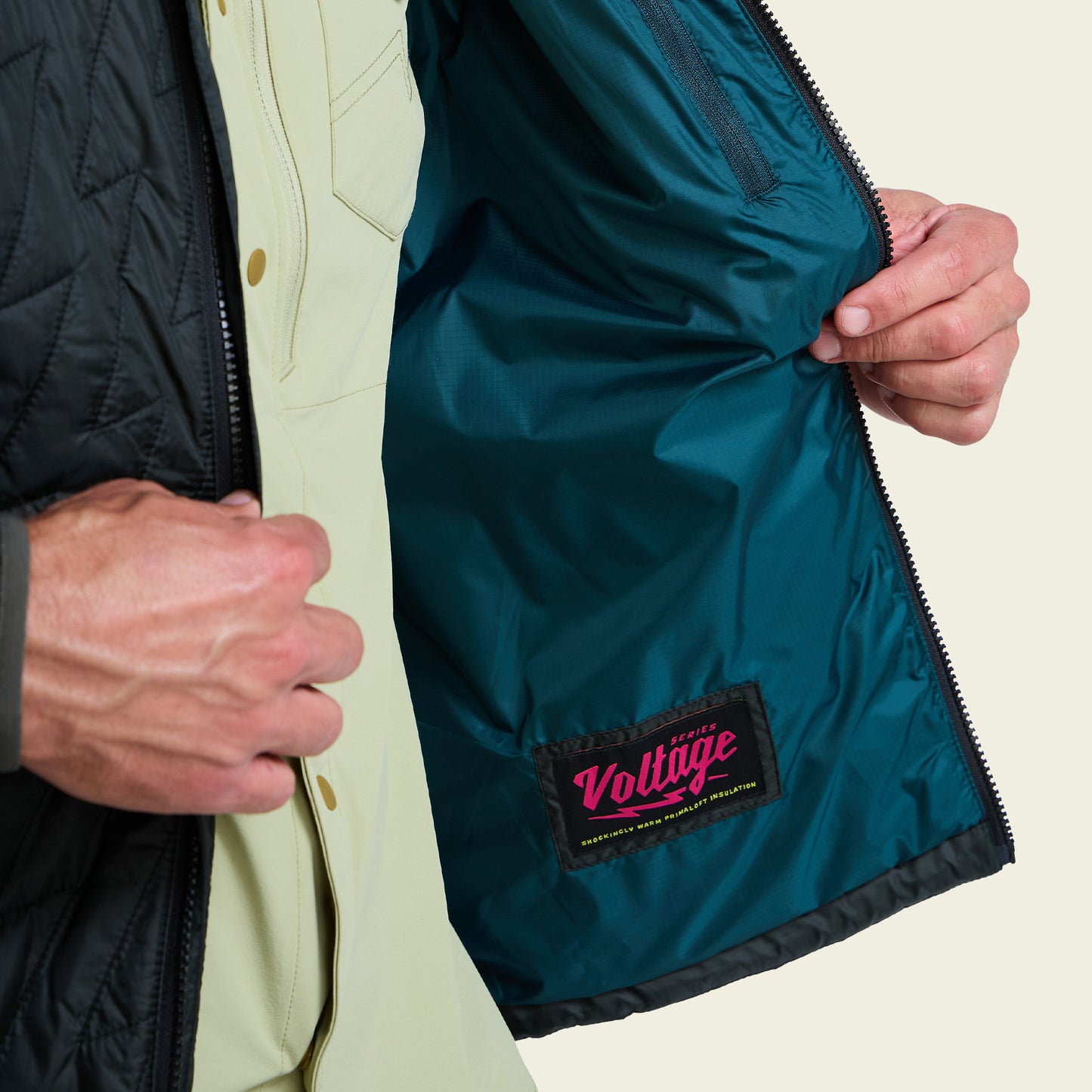 Voltage Full Zip Jacket - Carbonite - View 5