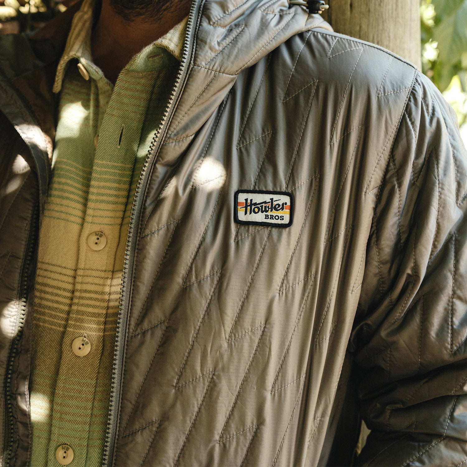 Voltage Full Zip Jacket - Vetiver - View 2